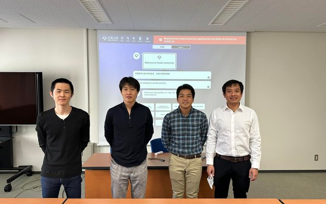 Visit to Osaka University