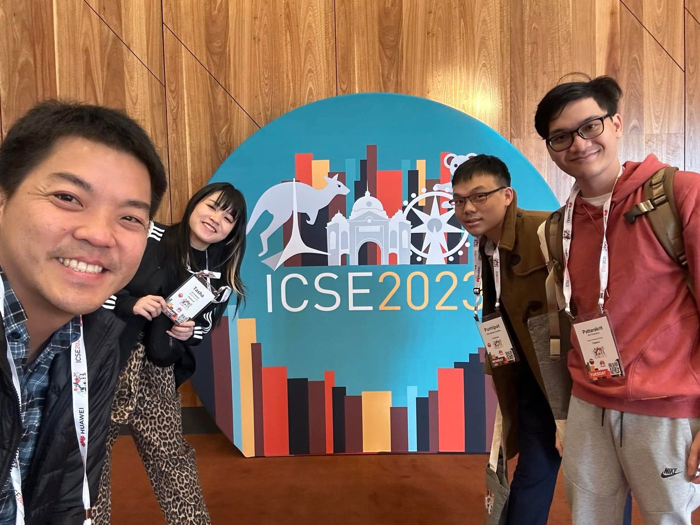 SERU at ICSE 2023 in Melbourne, photo 2