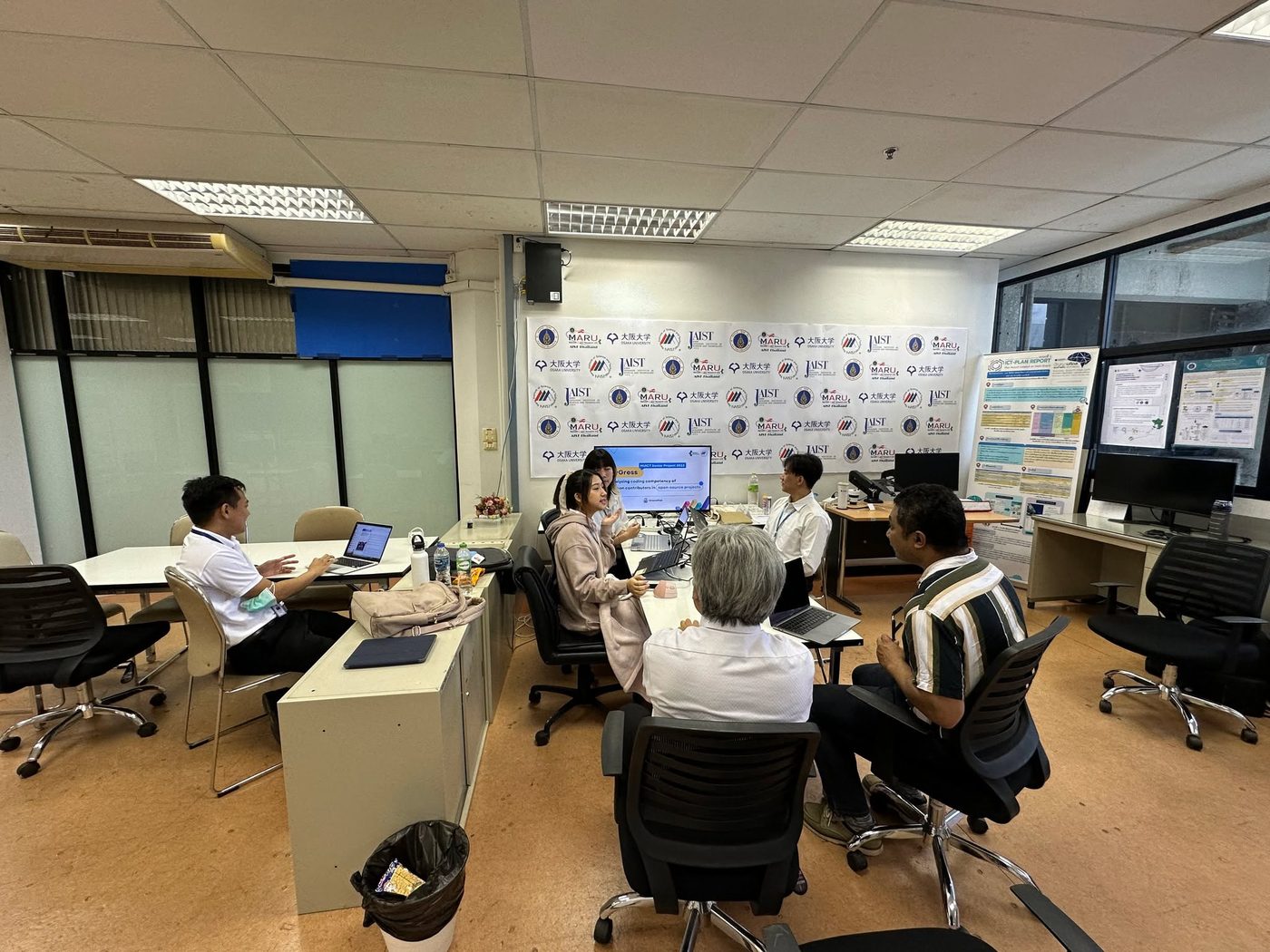 Visit from NAIST, photo 3