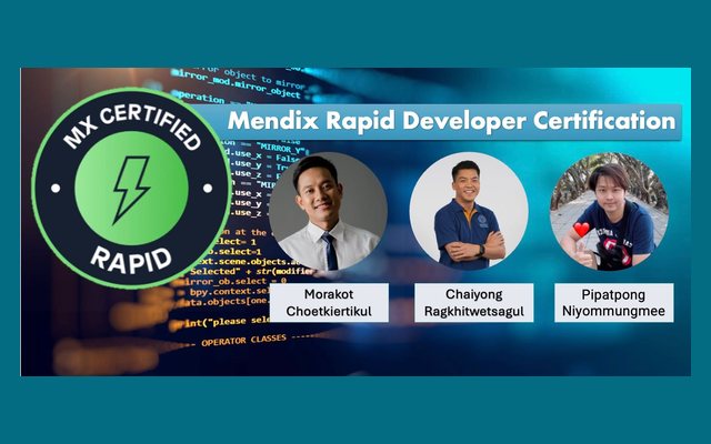 Mendix Rapid Developer certificates