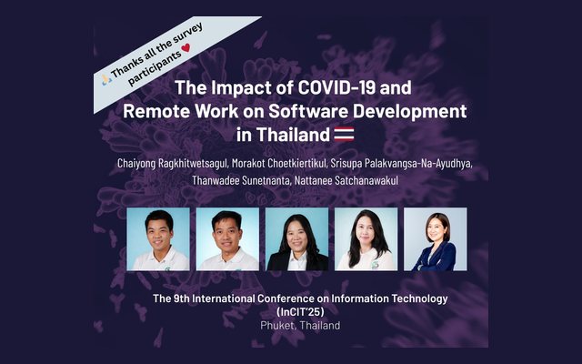 COVID-19 and remote work study at InCIT 2025