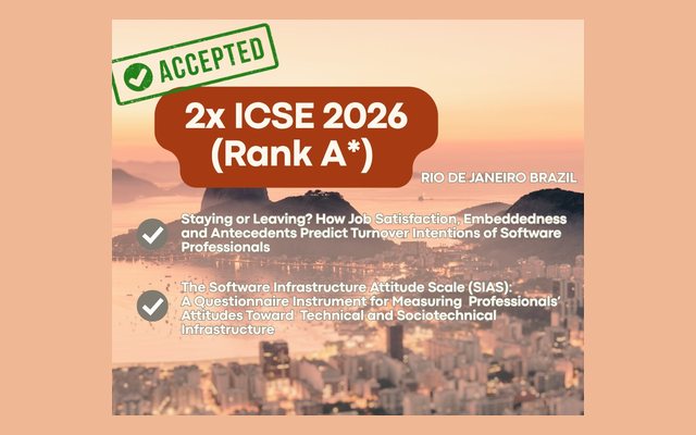 Two papers accepted at ICSE 2026