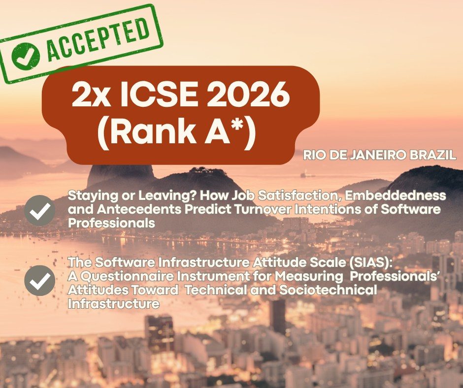 Two papers accepted at ICSE 2026