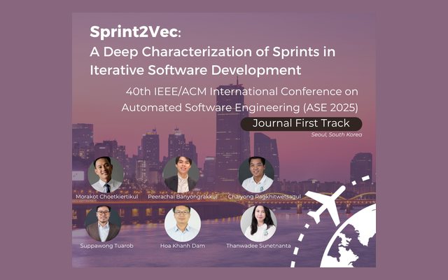 Sprint2Vec in the ASE 2025 Journal-First track