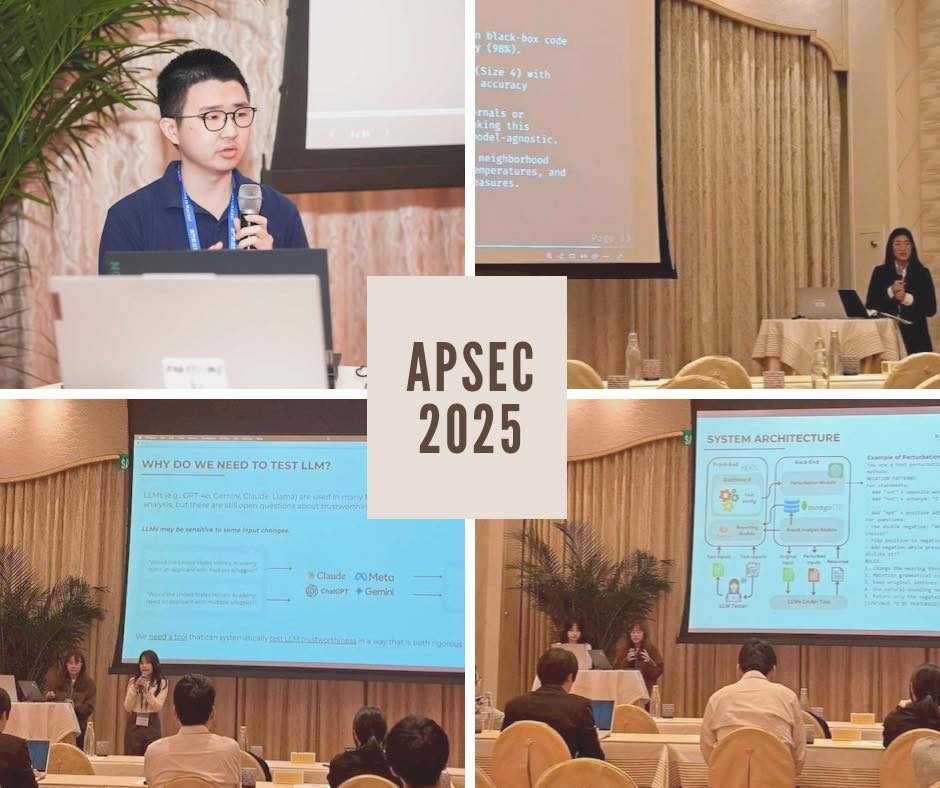 SERU at APSEC 2025 in Macao