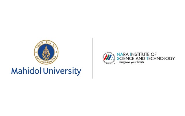 Mahidol University and NAIST logos